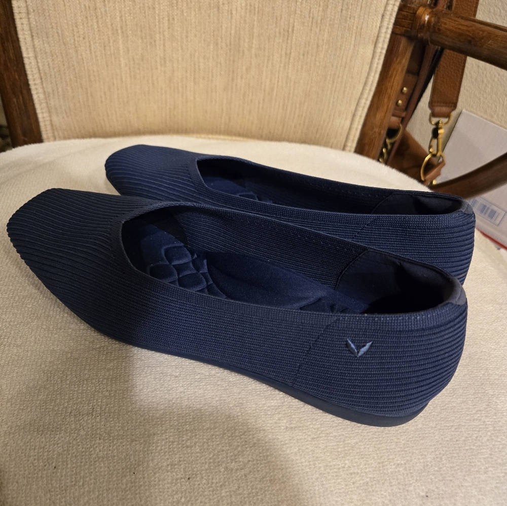 VIVAIA Women's Classic Blue Flats - Picture 3 of 14